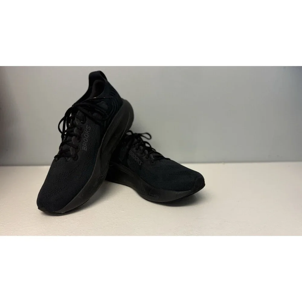 Brooks Ghost 16 Triple Black Running Shoes Men's Size 13 Narrow (B)